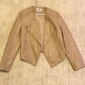BB Dakota Tan Leather Jacket